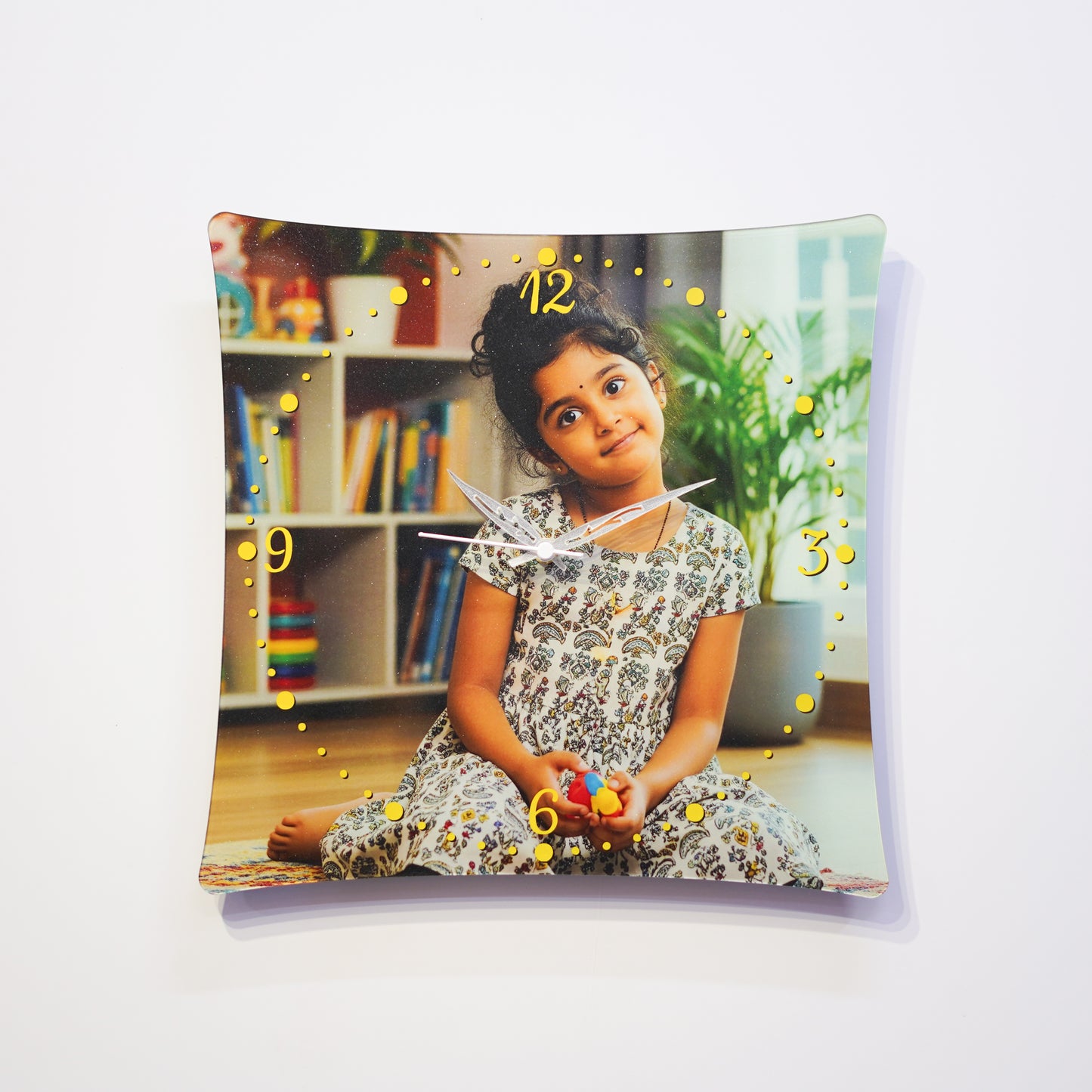 Customized Acrylic Photo Printed Wall Clock,Customized Birthday Gift for Childrens,