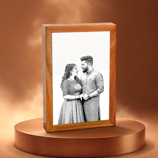 Customized LED Light Paint Box,Stylish Illuminated Decor