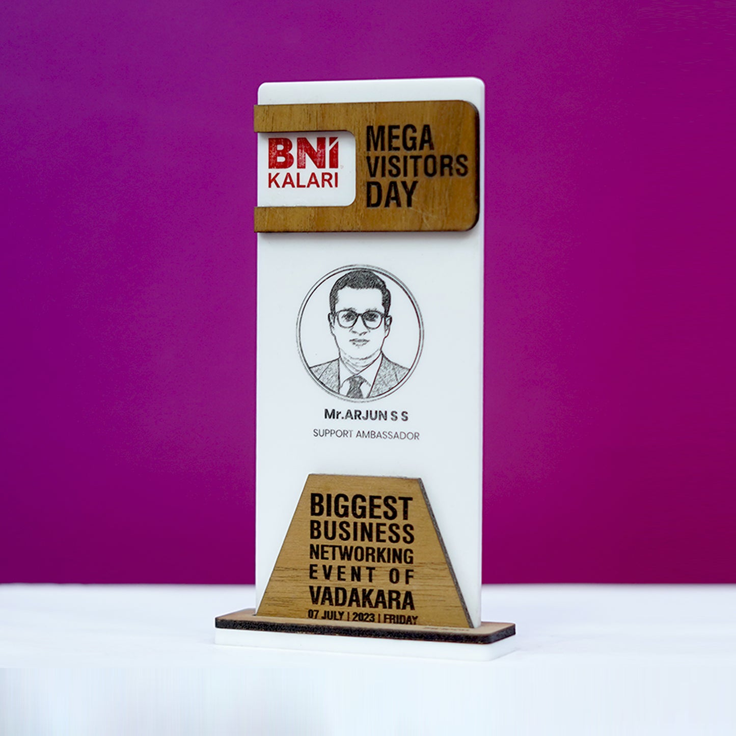 BNI Visitors Memento