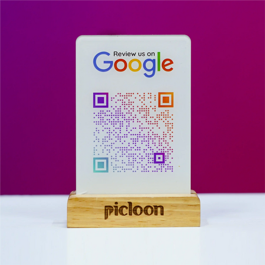 DualScan QR Connect Board in Acrylic With NFC