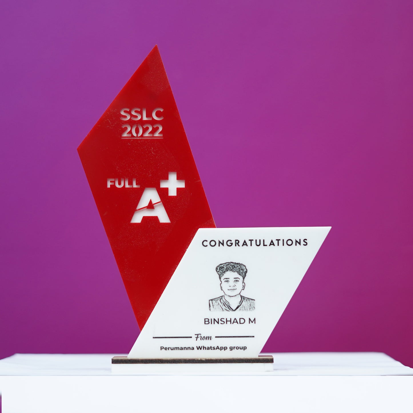 SSLC Winners A+ Mementos