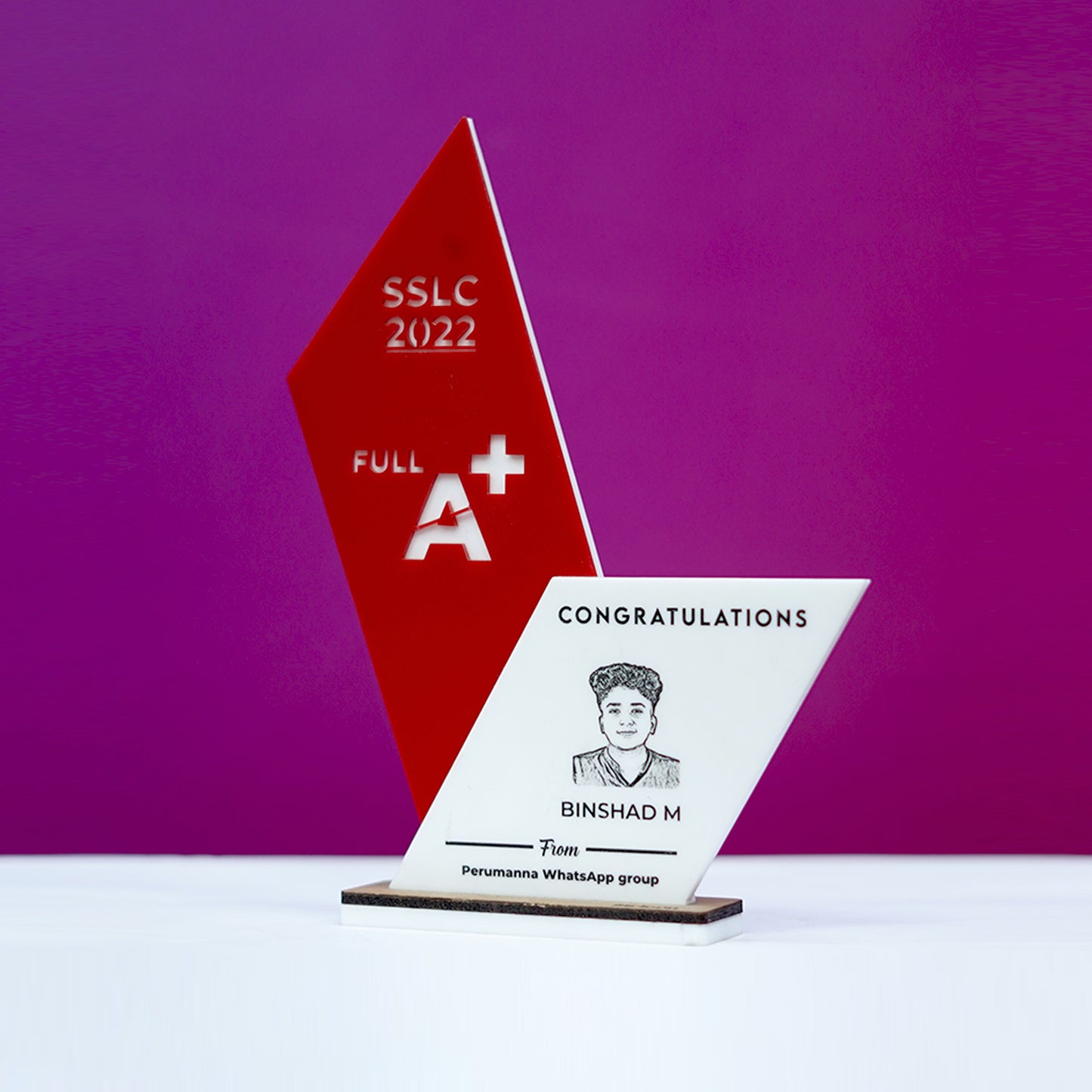 SSLC Winners A+ Mementos