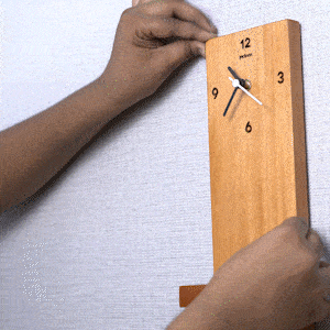 Wooden Hanging Plant Vases with Clock Gift Without  Customization