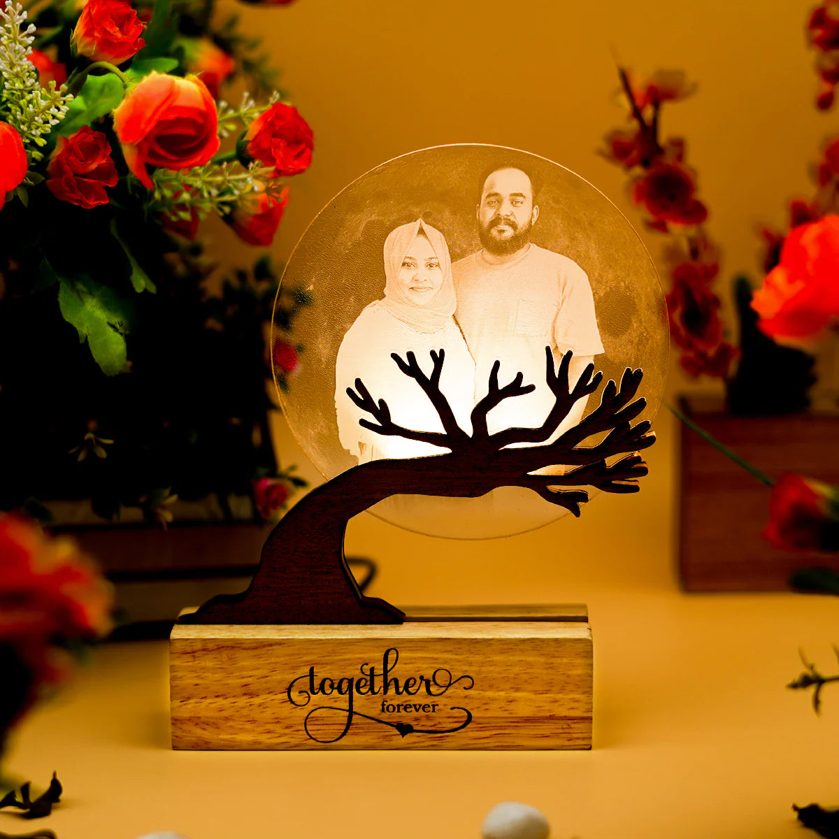 Moon Tree Customized Acrylic 3D LAMP Big
