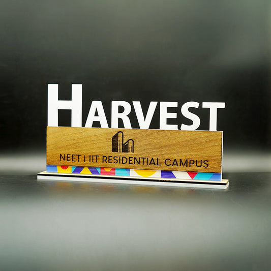 Customized Letter Cut  Memento