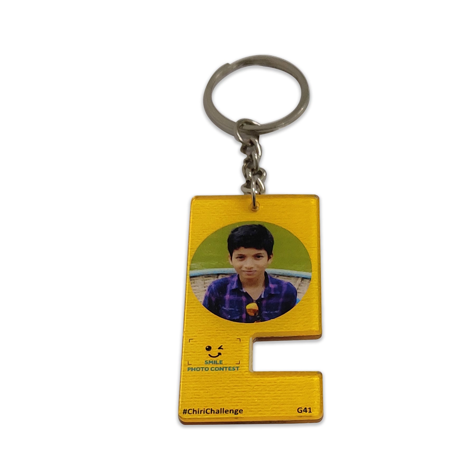 Double Side Acrylic Photo Keychain