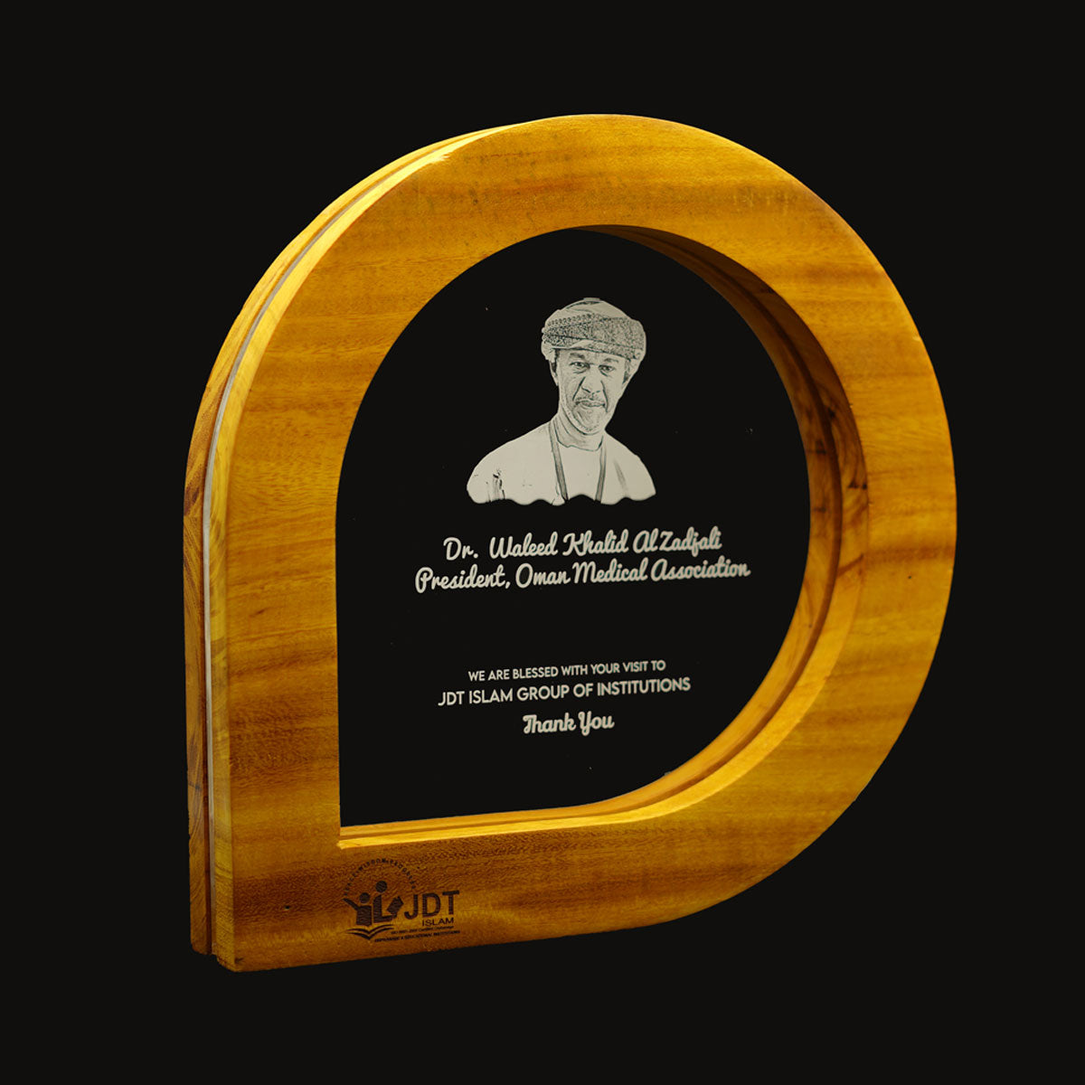 wooden acrylic premium memento