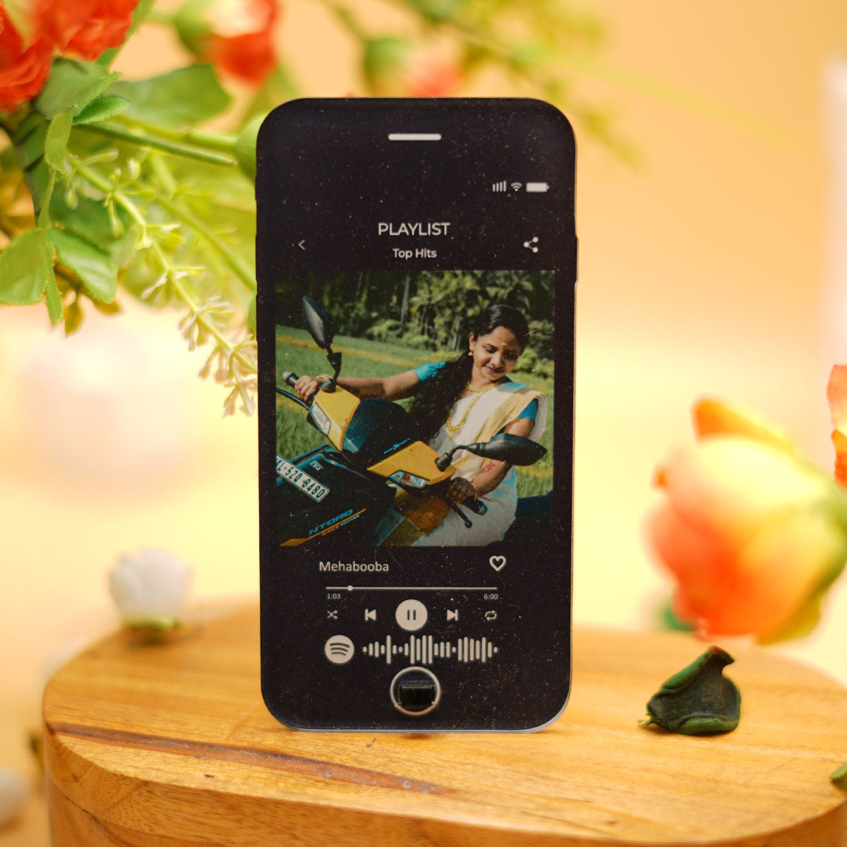 Spotify Mobile Photo Frame