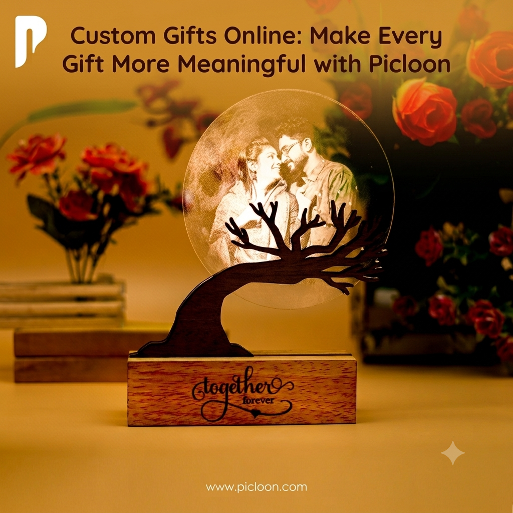 Custom gifts online with premium personalized designs by Picloon