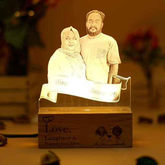 Illuminate your life with our personalized  3D photo lamp!