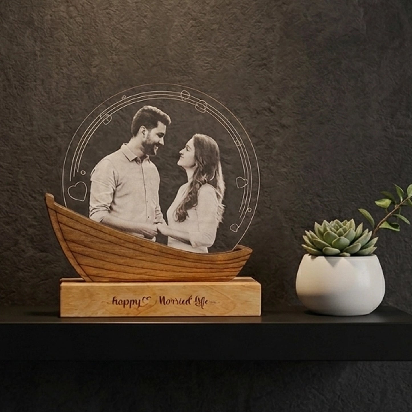 Customised Boat Lamp When Light Off