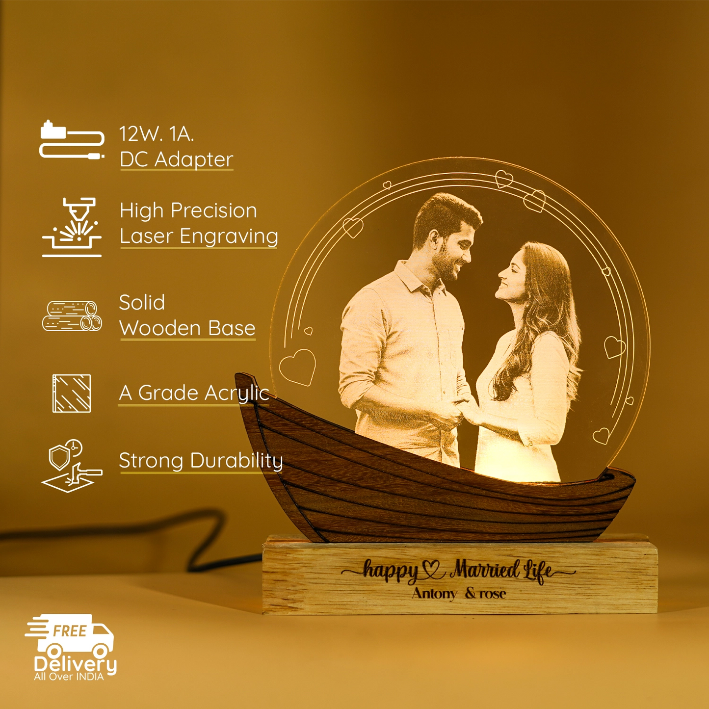 Customised Boat Lamp Specifications