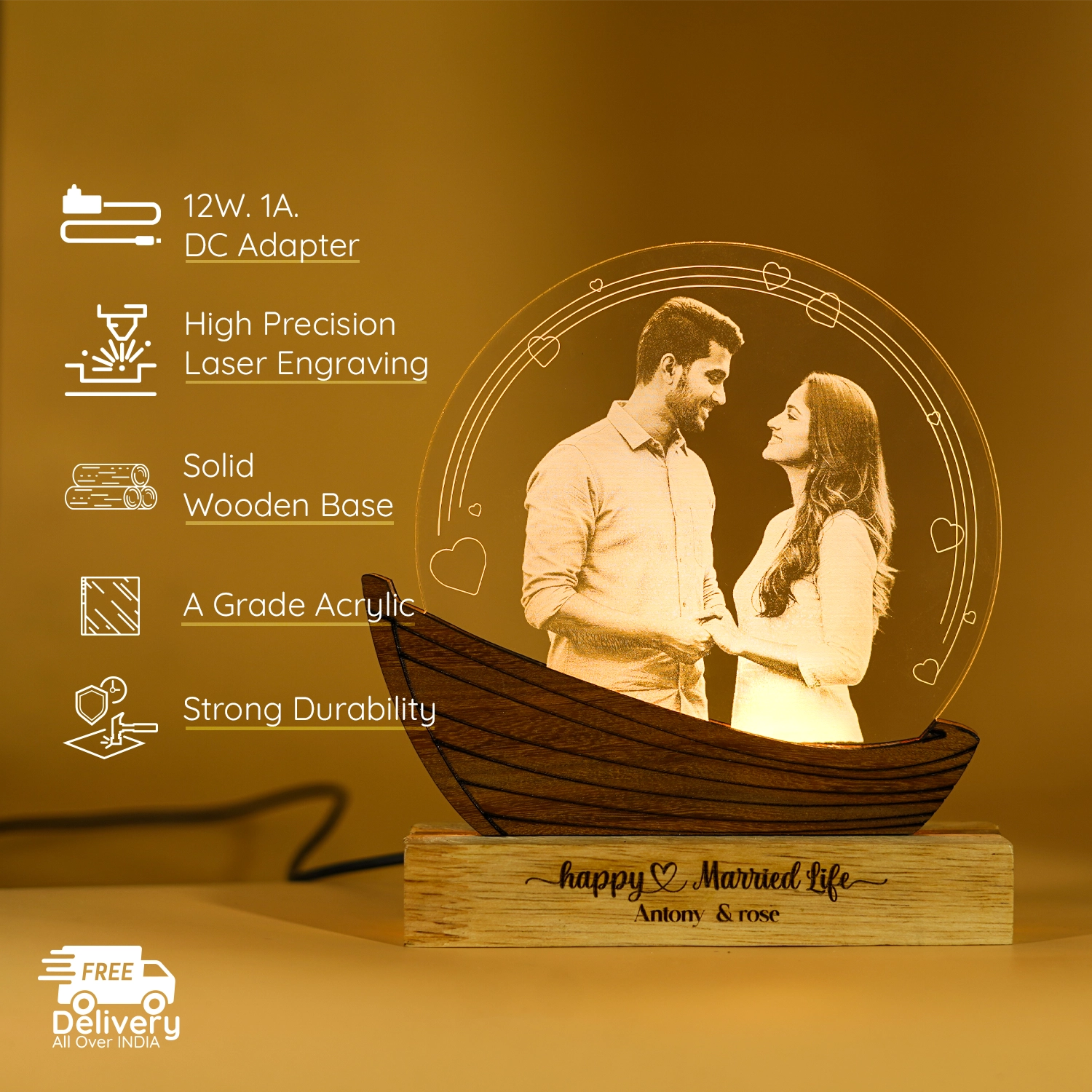 Customised Boat Lamp Specifications