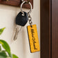 Personalised Wooden Name Keychain