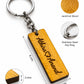 Personalised Wooden Name Keychain