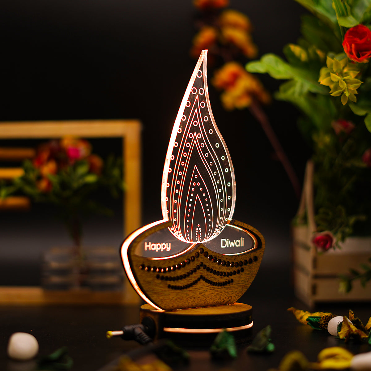 Diwali Delight 3D Lamp