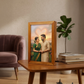 Customized Light Painting Photo Frame Box Gift | Custom Wooden Lamp (12" x 8")