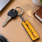 Personalised Wooden Name Keychain