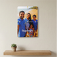 Personalized Photo Wall Clock – Turn Your Memories into Big Wall Art (18in x 12in)