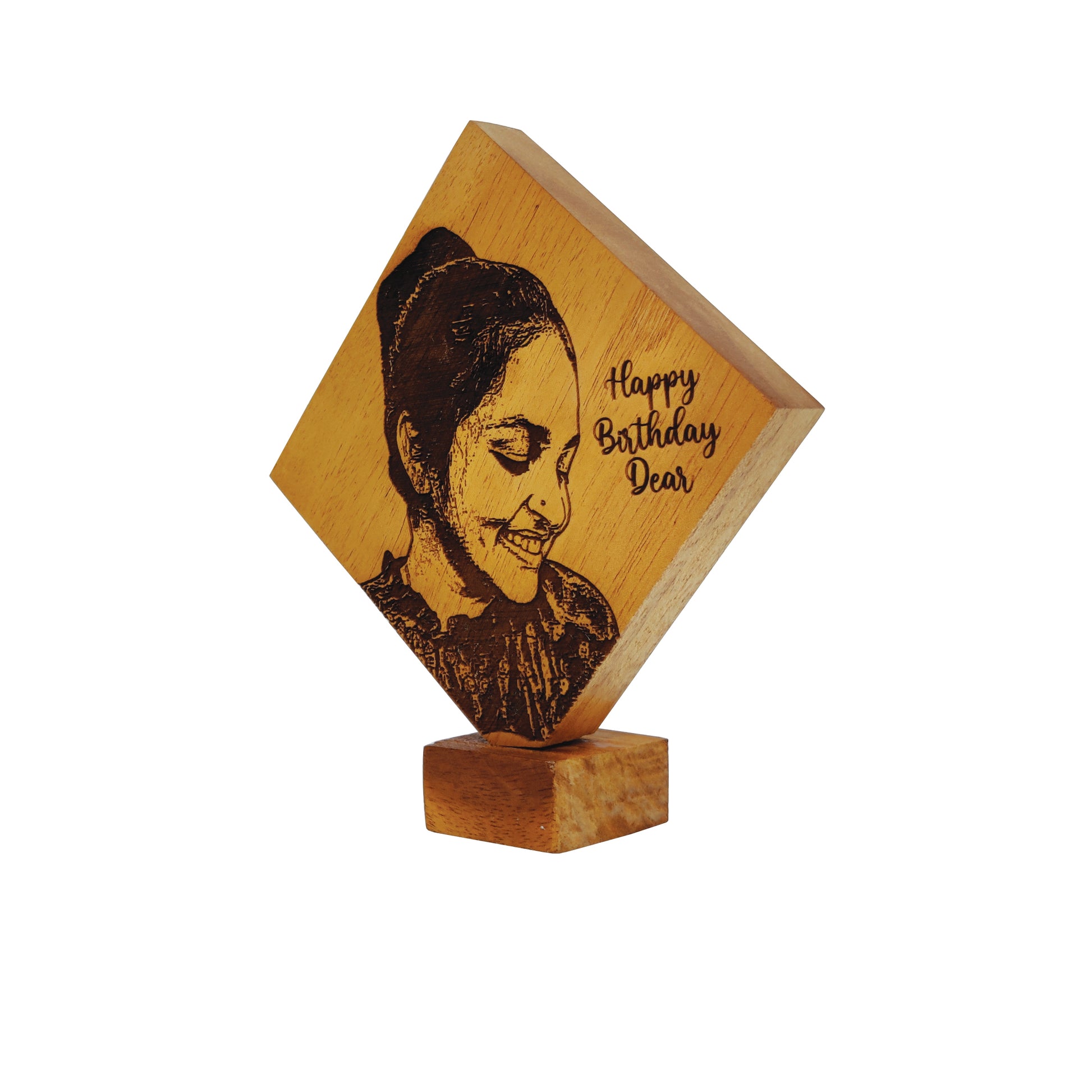 Photo Carved Wooden Plaque gift