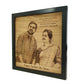 Customized Wood Engraved Photo Frame Gift