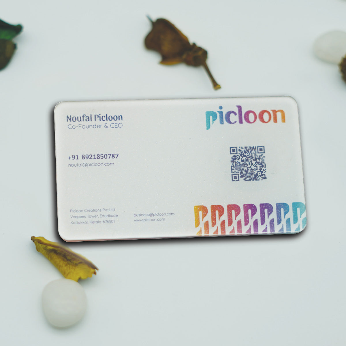 Acrylic NFC Business Card - NFC Digital Card