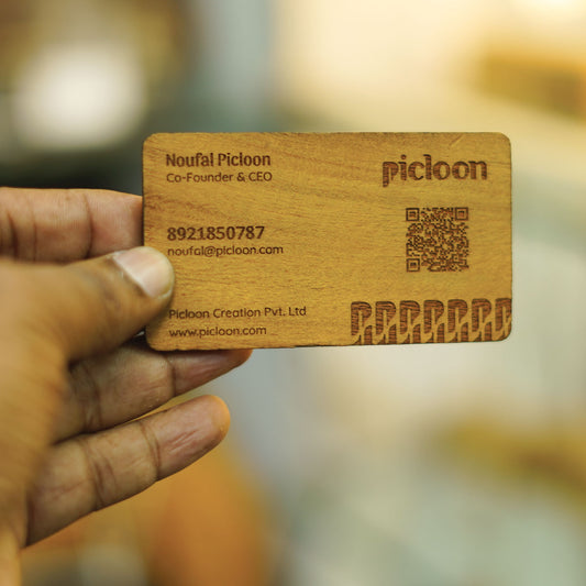 Wooden NFC Business Card - NFC Digital Card