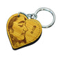 Personalized Photo Engraved Wooden High Quality Keychain For Her